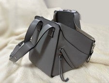 LOEWE Hammock Small, Pearl Grey #QYDYTC