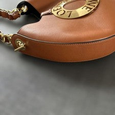 Loewe Joyce Shoulder Bag, Calf Leather, Sheepskin, Gold-Plated Brass #QY0914