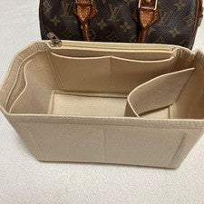 LOUIS VUITTON Speedy 25 Monogram Canvas W25 H19 Padlock Inner Case #QY5T9Z