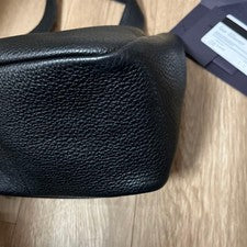 Prada Leather Tote Bag, Black #QYDRFG