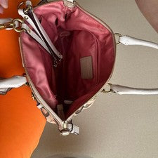 COACH handbag, beige #QY14A5