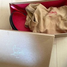 Christian Louboutin Mini 2-Way Black Leather Shoulder Bag W16 H17 Women #QY12ON