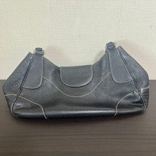 PRADA Black Leather Shoulder Bag #QYDKHB