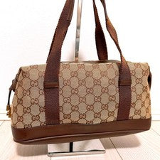 GUCCI handbag, GG canvas #QYD3EF