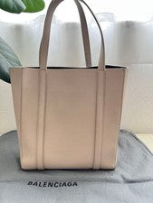 BALENCIAGA Everyday Tote Bag, Beige, XXS #QY8L6Q