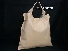Jil Sander Xiao Leather One-Handle Handbag #QY4466