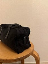 PRADA Nylon Mini Boston Bag Y2K Logo Plate #QY30TR