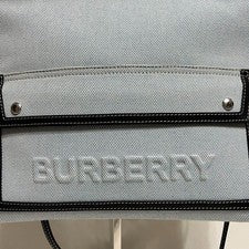 BURBERRY Shoulder Bag, Canvas Clutch, 2-Way #QY91VA