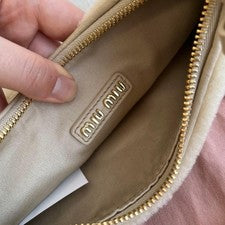 Miu Miu Shearling 2-Way Handbag #QY0WL9