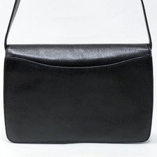 Old Coach Turnlock Shoulder Bag, Black, Made in Italy #QY55HB