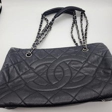 CHANEL Black Leather Handbag #QYDJNL