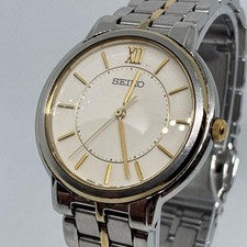 Seiko Men's Watch, Two-Tone Classic Quartz #QY12SA