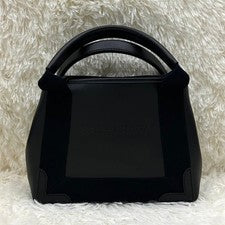 BALENCIAGA Navy Cabas Handbag with Pouch #QYC14M