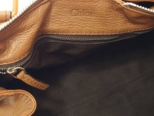 Chloé Paddington Brown Handbag with Lock #QY7J6F