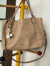 COACH 2-way bag with flower charm #QYELX8