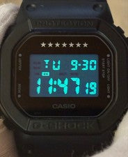 G-SHOCK Collaboration Seven Stars Watch DW-5600 Speed ​​Black #QY6G6E