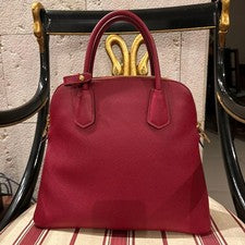 PRADA handbag, Saffiano leather, red #QYFWBA