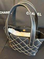 CHANEL Wild Stitch Handbag, Black #QYFNCF