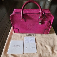 LOEWE Amazona 23 Lizard Handbag #QYHEMA
