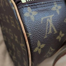 Louis Vuitton Monogram Papillon Handbag with Pouch #QY691S