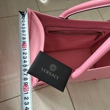 VERSACE Pink Handbag Tote Bag #QY621U