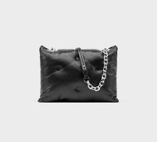 MAISON MARGIELA Margiela Glam Slam Flap Small Black #QYET43