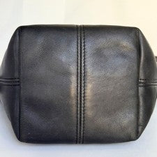 Leather repair finish OLD COACH 4130 shoulder bag, black #QYKDSQ