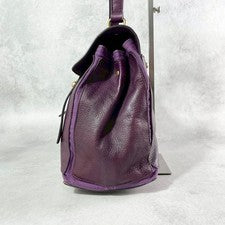 SAINT LAURENT Saint Laurent Muse Two, purple leather shoulder bag. #QYF82E
