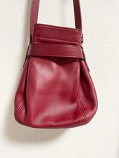 OLD COACH Shoulder Bag, Drawstring Bag, Mini Bag, Red, Model Number 4156 #QYGB6M