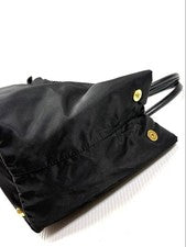 PRADA Flower Motif Nylon Tote Bag #QYCVPJ