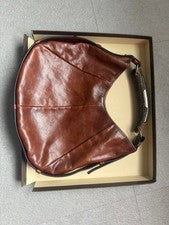 SAINT LAURENT YSL Mombasa Black Leather Women #QYFVBV