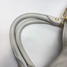 miu miu handbag white leather miu miu