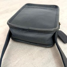COACH Old Coach shoulder bag/pouch, navy Leather Women #QY98GF