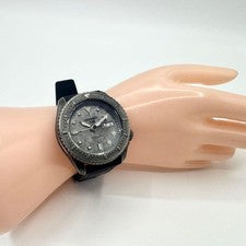Model: SEIKO 5 Diver's Watch, Open Caseback, Guilloché Pattern #QY0NEL