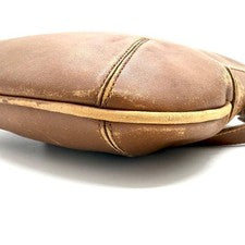 Coach shoulder bag, Old Coach Classic leather, brown. #QY1ANG