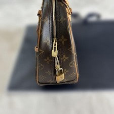 LOUIS VUITTON Trouville Monogram Mini Boston Handbag #QY5TD0
