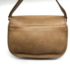 Old Coach 2934 USA-made flap shoulder bag, beige #QYHSX0