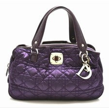 Christian Dior quilted handbag, purple #QY0W85