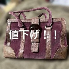 MIUMIU suede handbag #QY7C0H