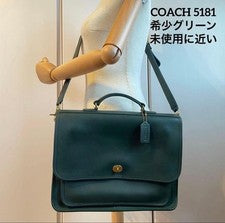 Old Coach bag 5181 Green Made in USA #QY8T16