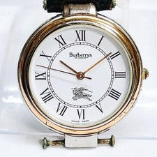 Burberry men's watch, white dial, model 8000 00s #QY0V74