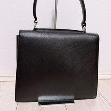 Ferragamo handbag, leather, black #QYIVK7