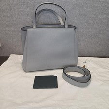 Valextra handbag, light gray, Triennale #QY08Z6