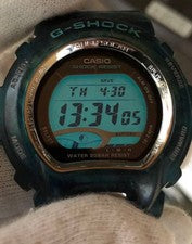 G-SHOCK Solar Skeleton Clear Green G-LIDE Camouflage #QYI896
