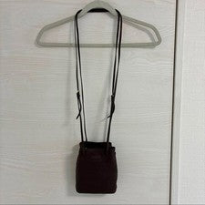 Miu Miu Nappa leather mini bag drawstring type briarwood