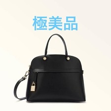 FURLA PIPER Furla Piper Handbag M Black #QYGCBL
