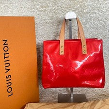 LOUIS VUITTON Vernis Monogram Lead PM Bag (Red) - Official Store #QYAZ8Q
