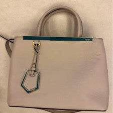 FENDI Petite 2Jours Beige x Purple #QYA47J