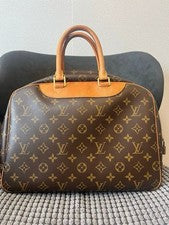 LOUIS VUITTON Monogram Deauville Handbag #QY13BT