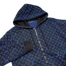 Louis Vuitton Monogram Logo Zip Hoodie Regular Fit New/Pre-Owned